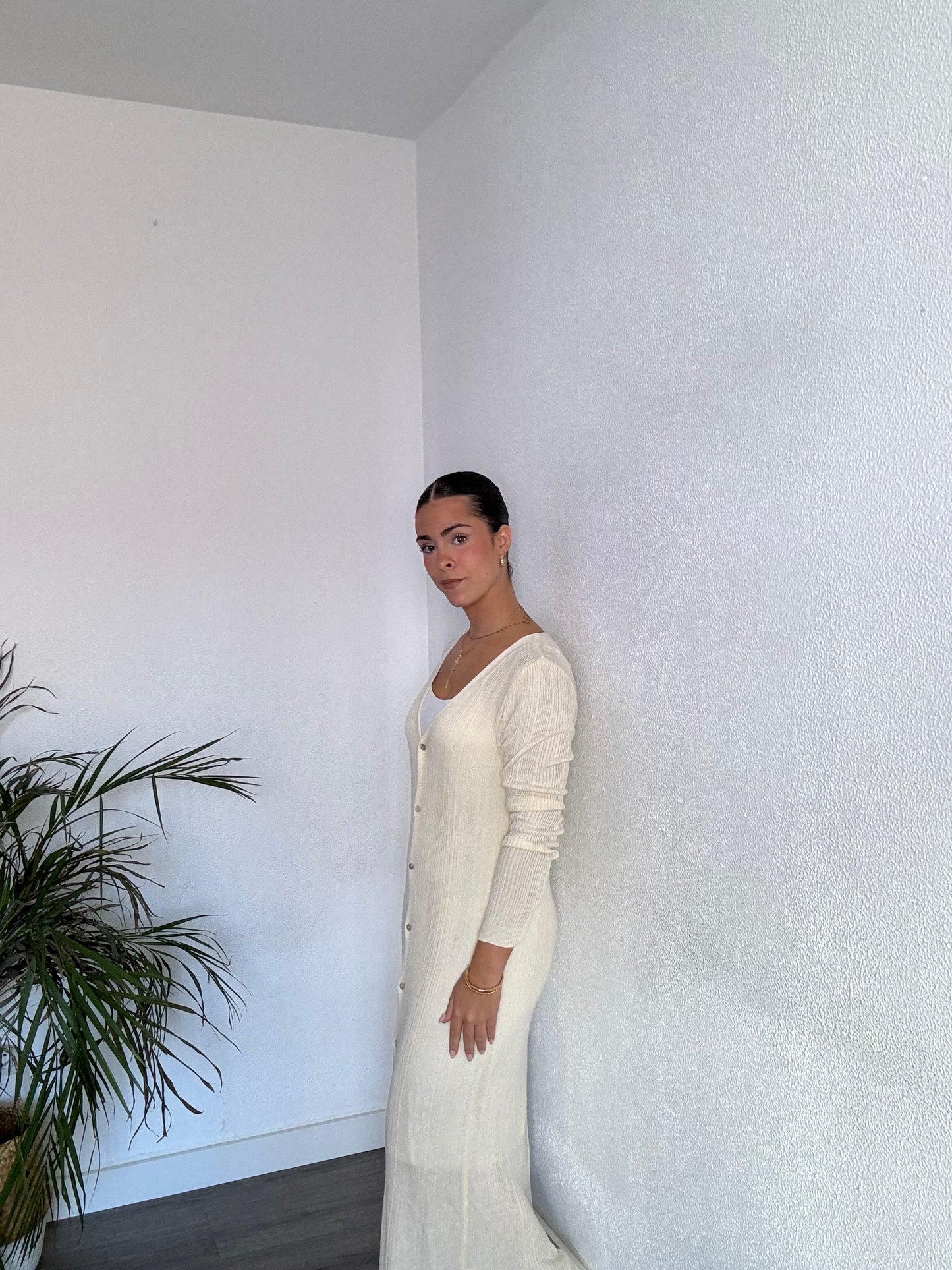 Vestido Julieta beige