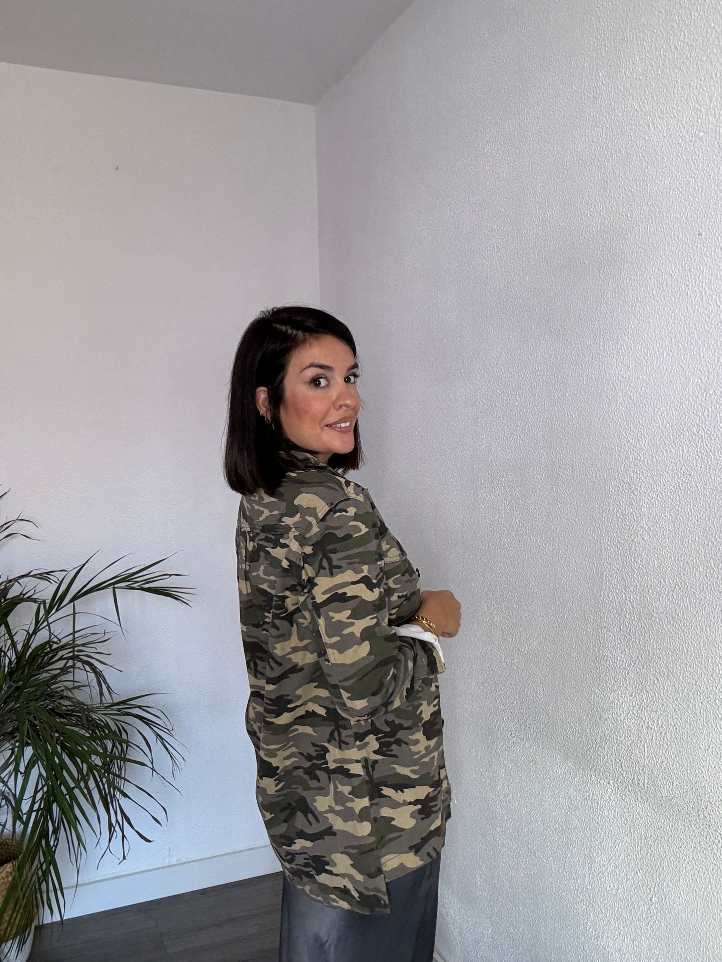 Cazadora camuflaje
