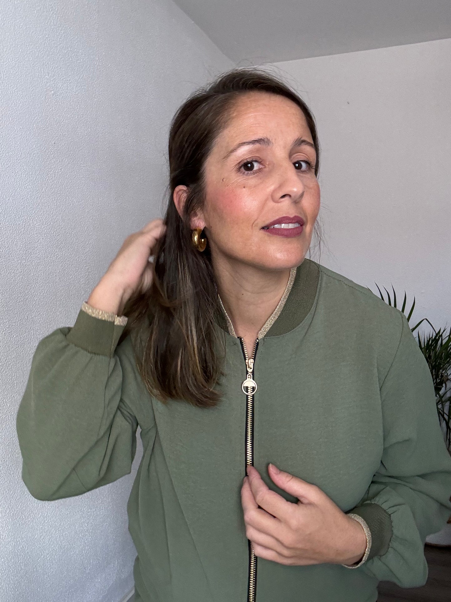 Bomber verde Manuela