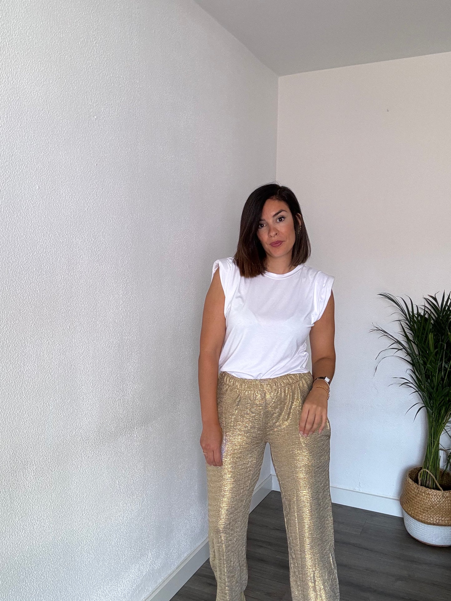 Pantalón dorado