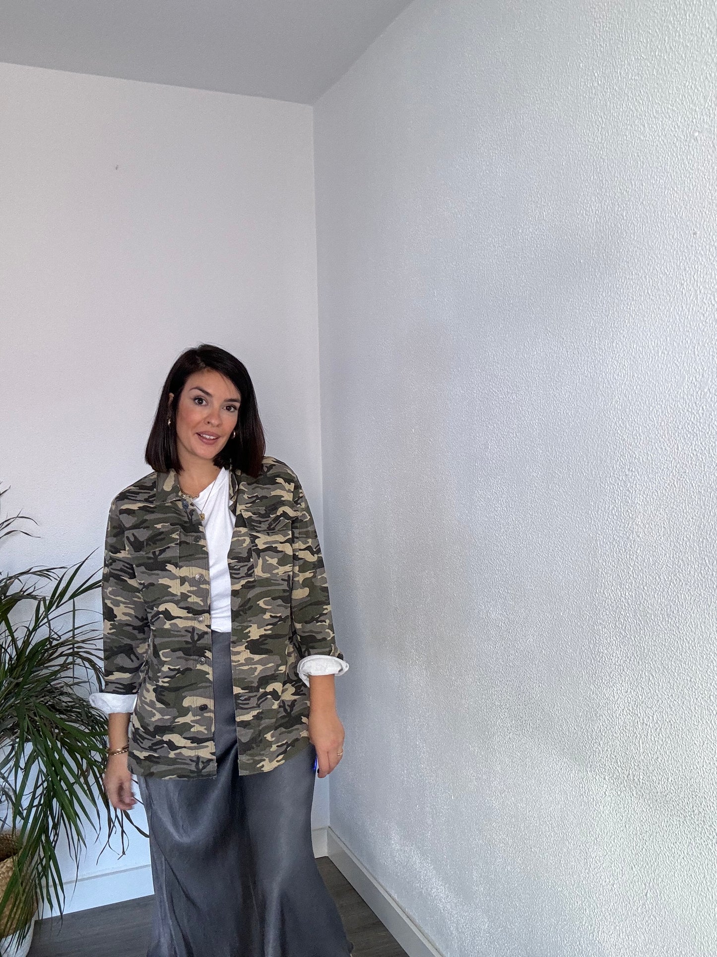 Cazadora camuflaje