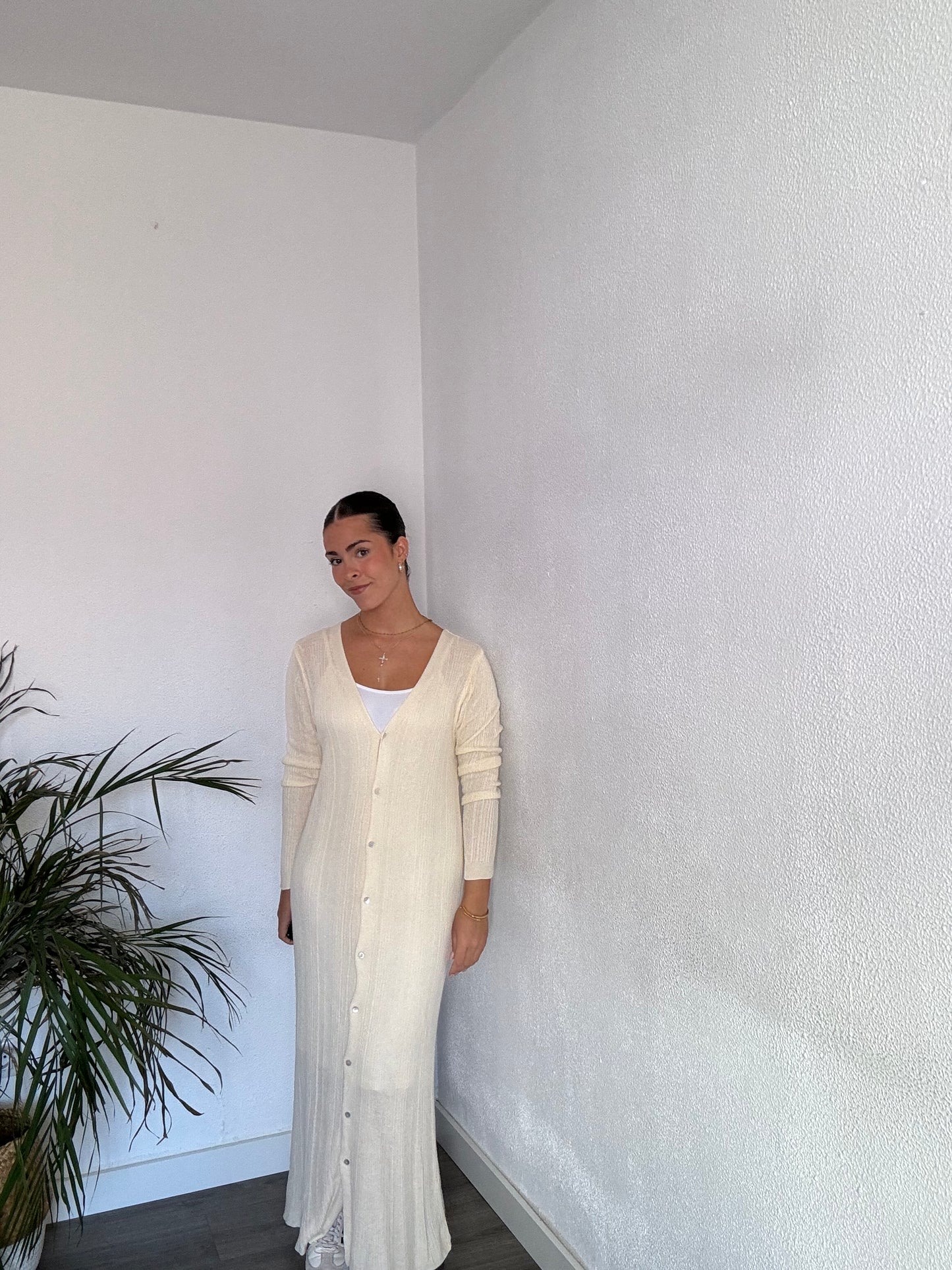 Vestido Julieta beige