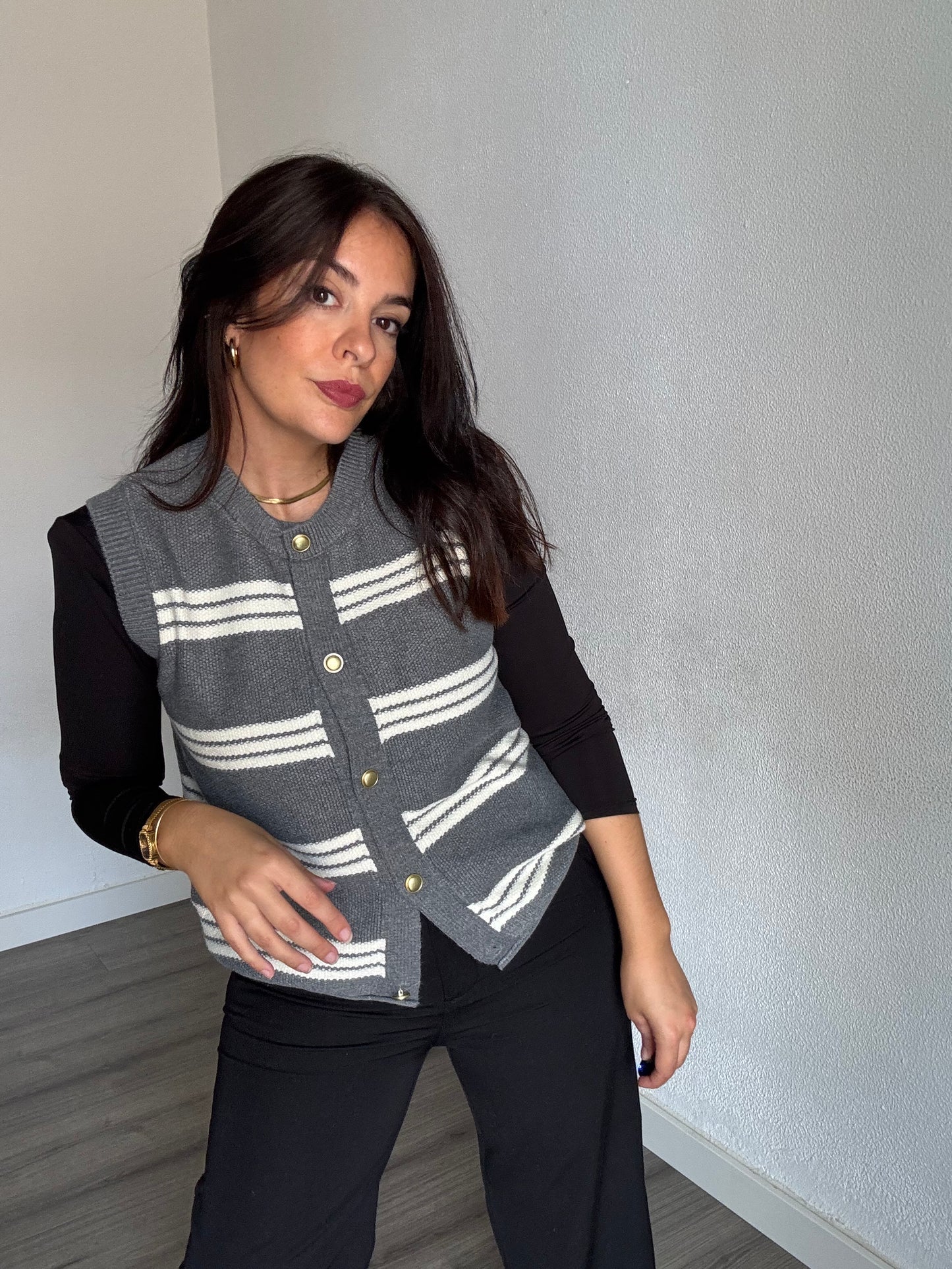 Cárdigan sin mangas Lotus