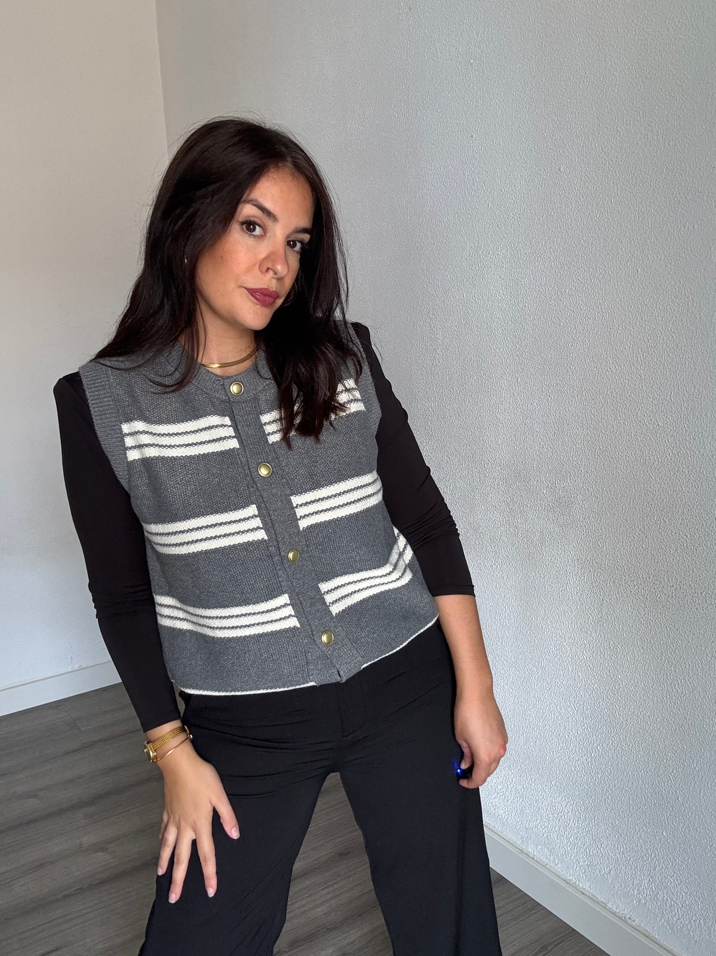 Cárdigan sin mangas Lotus