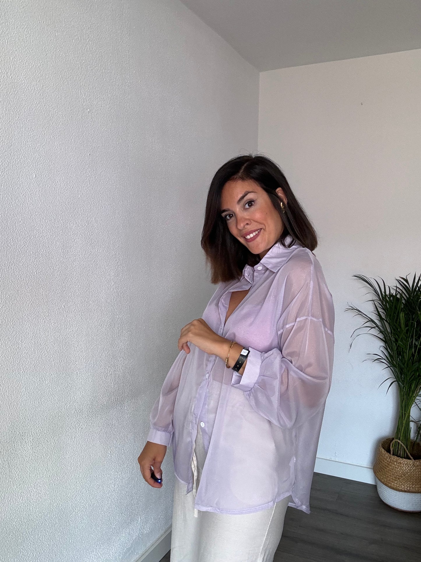 Camisa malva