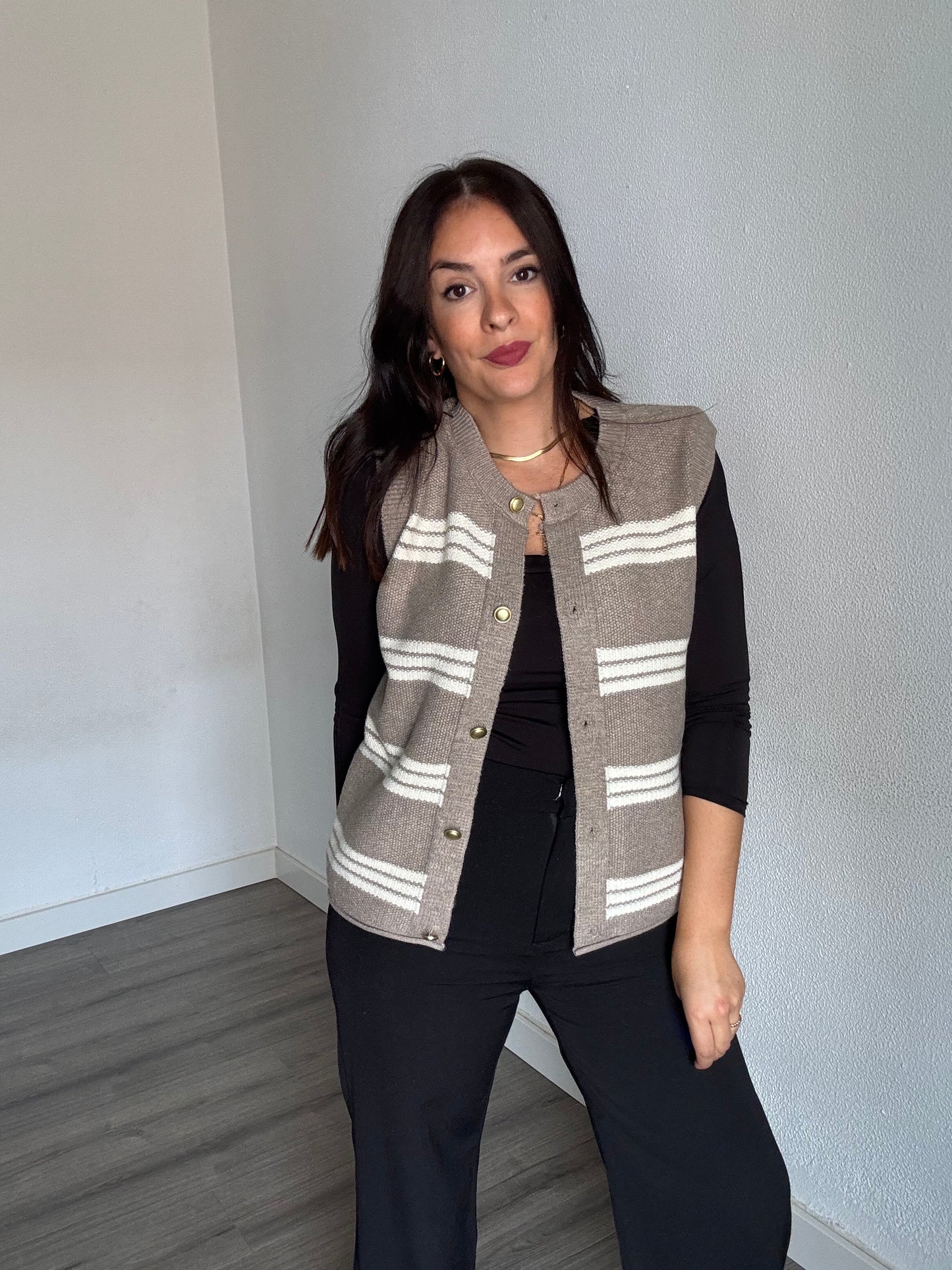 Cárdigan sin mangas Lotus