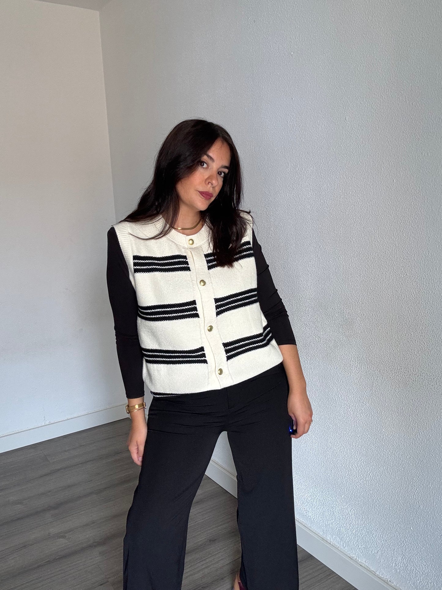 Cárdigan sin mangas Lotus