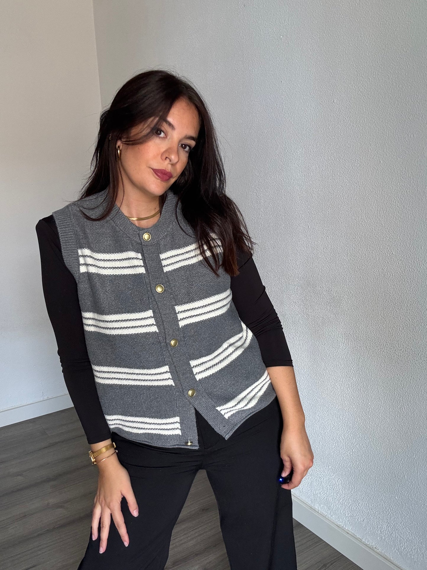 Cárdigan sin mangas Lotus