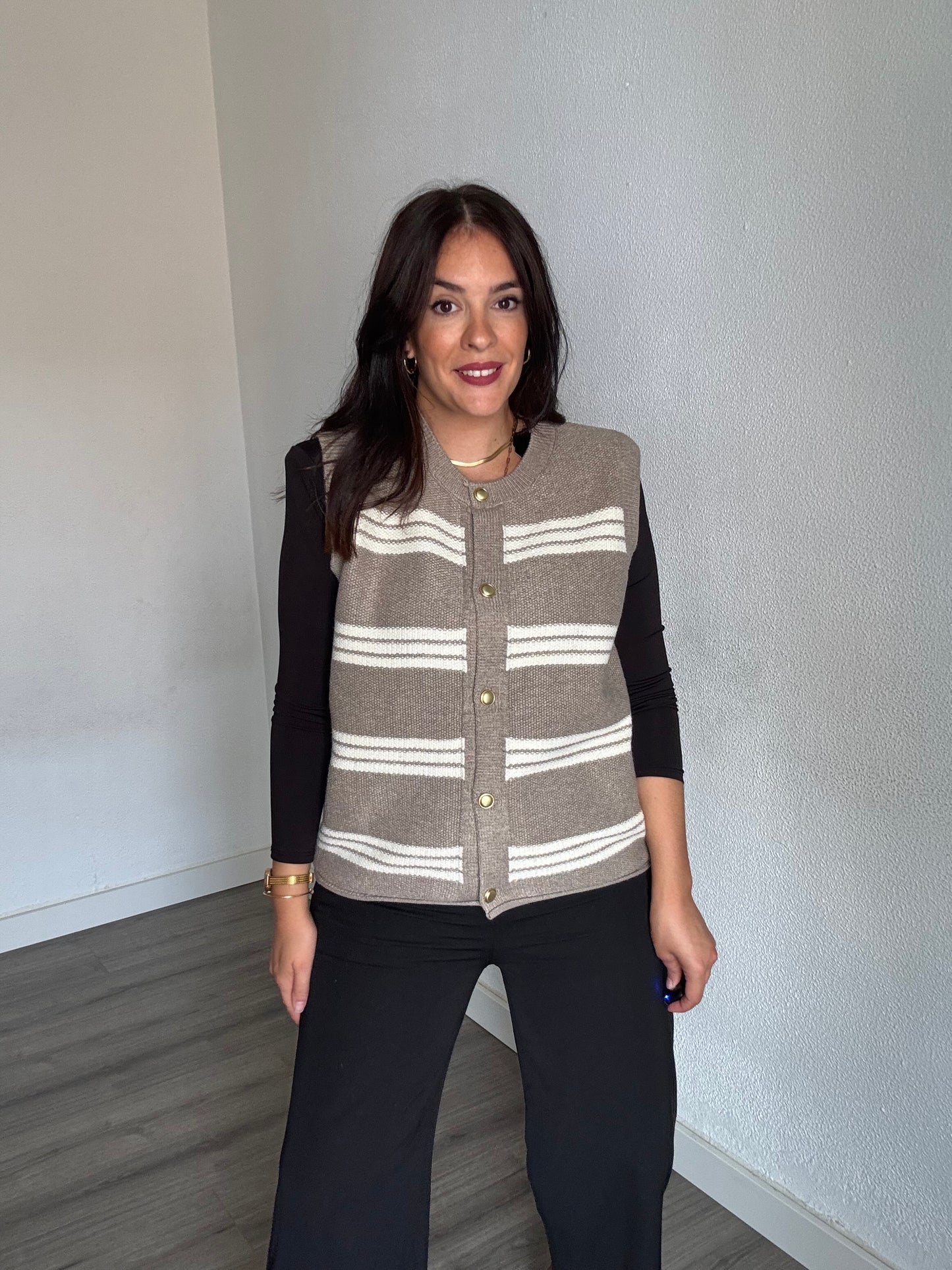 Cárdigan sin mangas Lotus