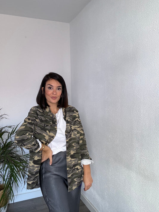 Cazadora camuflaje