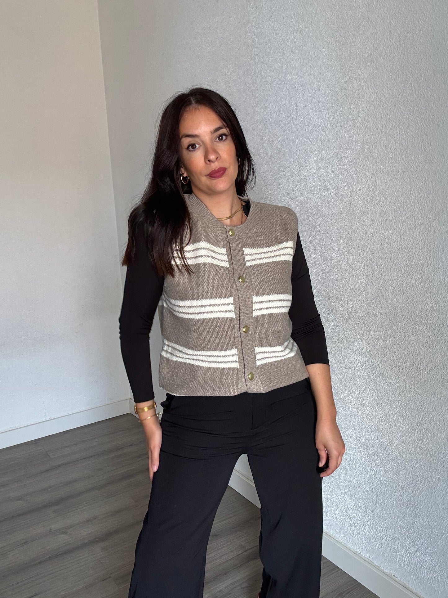 Cárdigan sin mangas Lotus