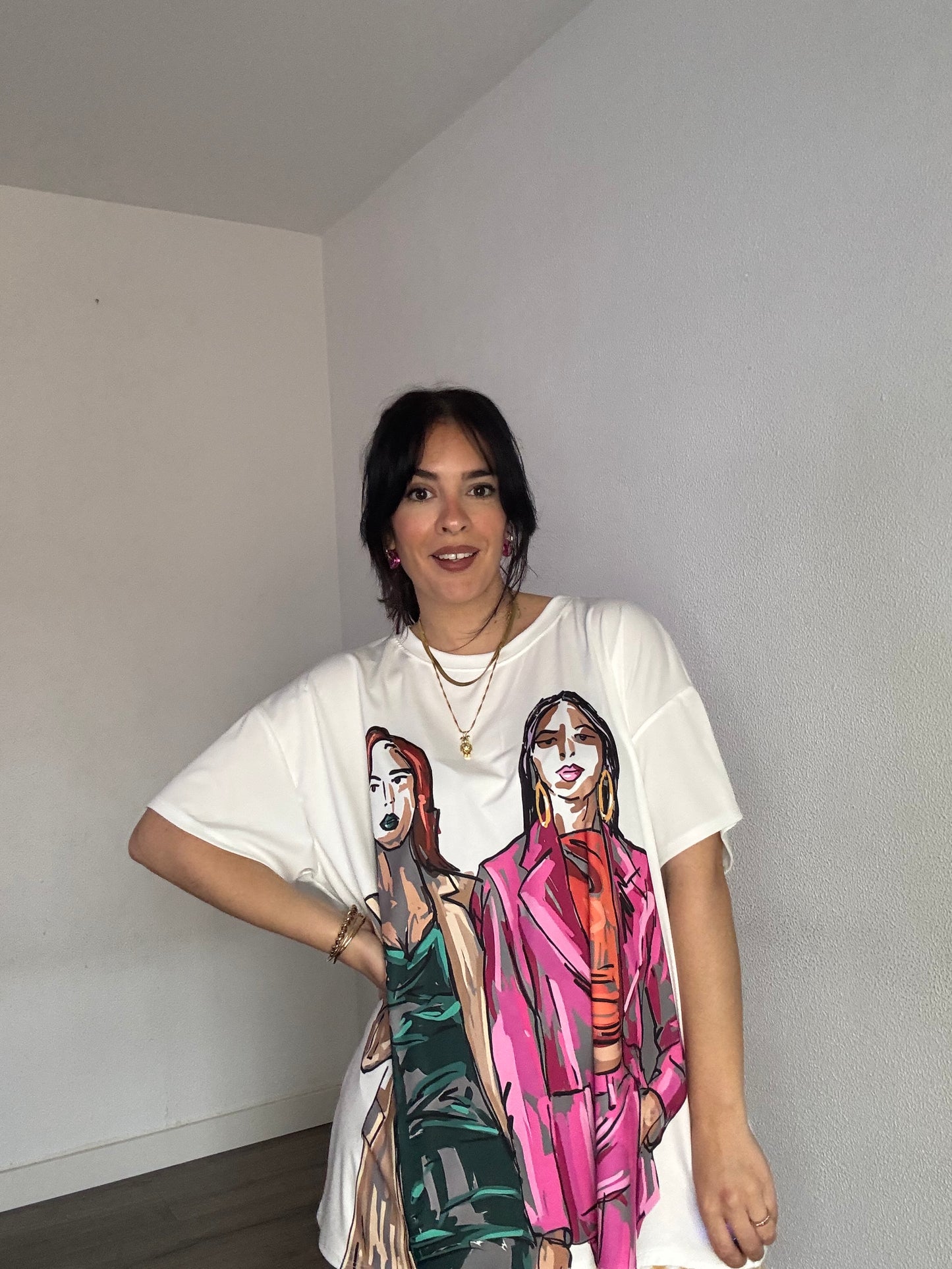 Camiseta Amigas