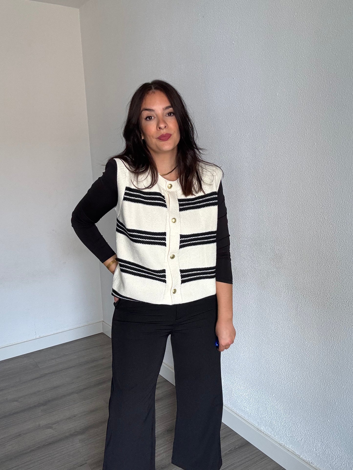 Cárdigan sin mangas Lotus