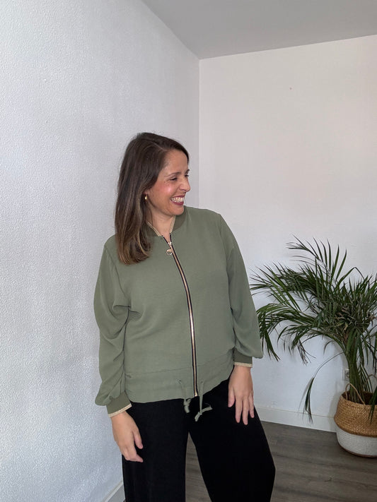 Bomber verde Manuela
